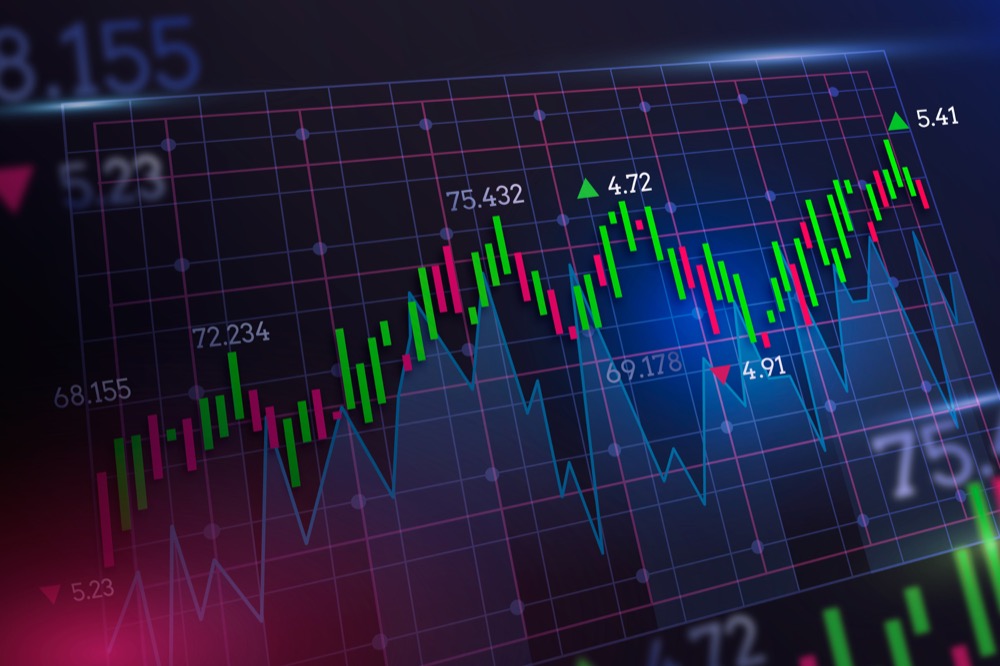 a photo of stock market